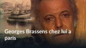 Georges Brassens chez lui à Paris's poster