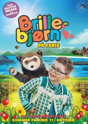 Brillebjørn på ferie's poster