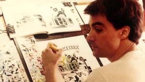Dave Stevens: Drawn to Perfection's poster