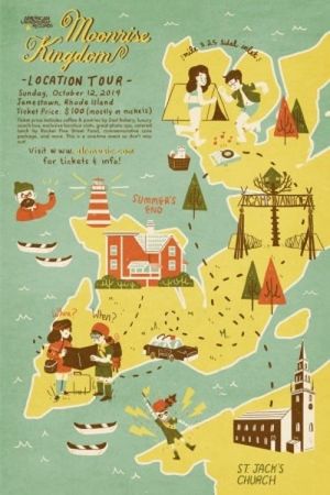 Moonrise Kingdom: Welcome to the Island of New Penzance's poster