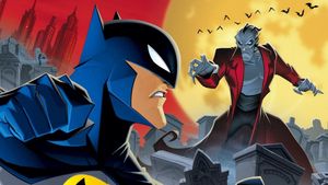 The Batman vs. Dracula's poster