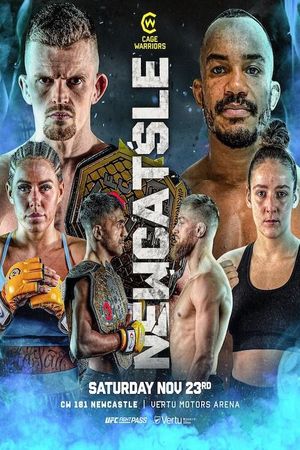 Cage Warriors 181: Newcastle's poster