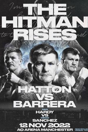 Ricky Hatton vs Marco Antonio Barrera's poster