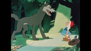 Petia and Little Red Riding Hood's poster