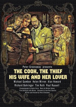 The Cook, the Thief, His Wife & Her Lover's poster