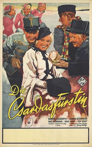 The Csardas Princess's poster image