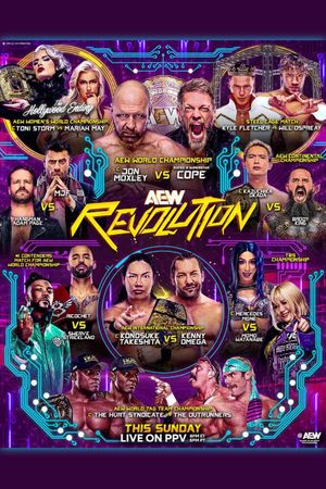 AEW Revolution's poster