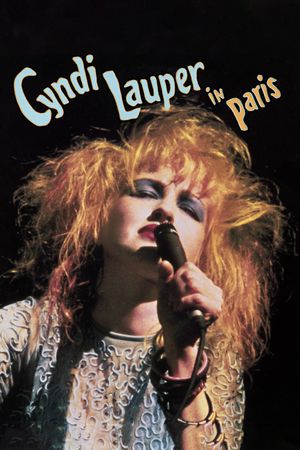 Cyndi Lauper -  Live in Paris's poster