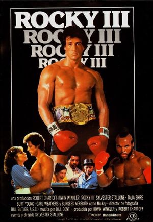 Rocky III's poster