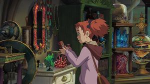 Mary and the Witch's Flower's poster