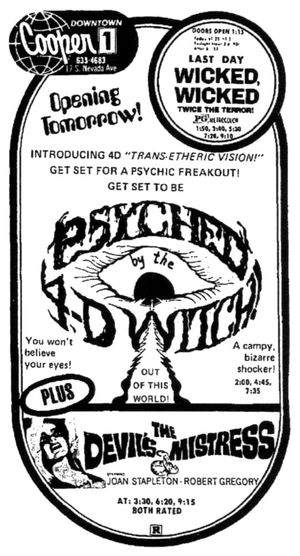Psyched by the 4D Witch (A Tale of Demonology)'s poster
