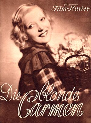 Die blonde Carmen's poster