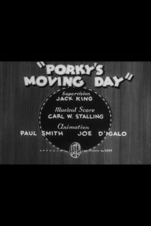 Porky's Moving Day's poster