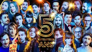 Golden Moustache - 5 ans de rire's poster