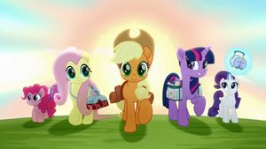 My Little Pony: Rainbow Roadtrip's poster