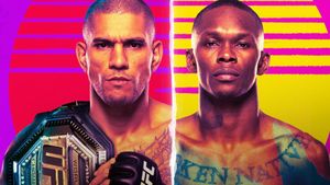 UFC 287: Pereira vs. Adesanya 2's poster