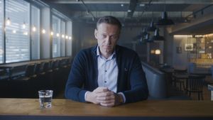 Navalny's poster
