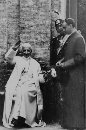 Pope Leo XIII Leaving Carriage and Being Ushered Into Garden, No. 104's poster