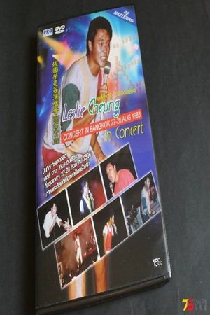 Leslie Cheung Kwok Wing World Tour Bangkok 1983's poster