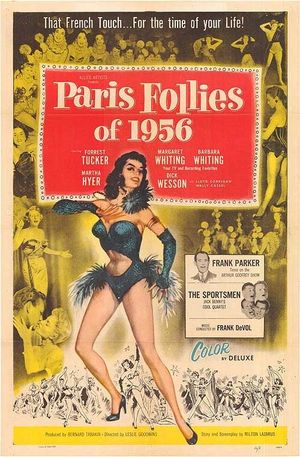 Paris Follies of 1956's poster