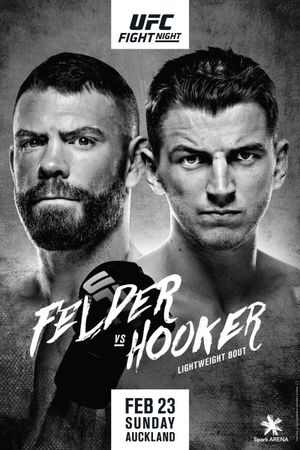 UFC Fight Night 168: Felder vs Hooker's poster