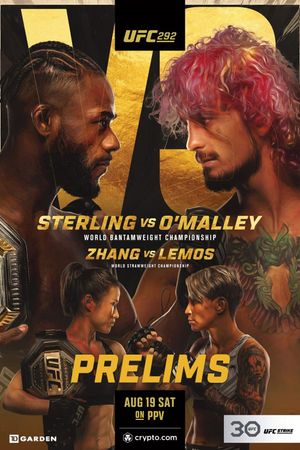 UFC 292's poster