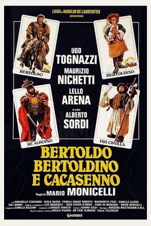 Bertoldo, Bertoldino, and Cascacenno's poster