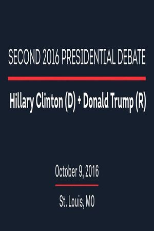 2016 Second Presidential Debate's poster