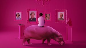 The Hippopotamus's poster