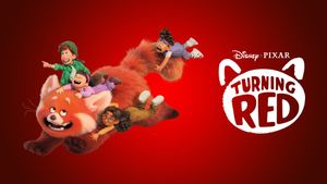 Turning Red's poster