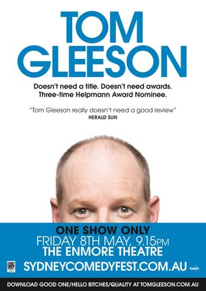 Tom Gleeson: Enmore's poster image