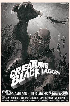 Creature from the Black Lagoon's poster