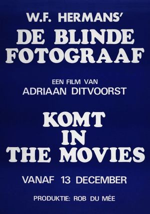 De blinde fotograaf's poster image