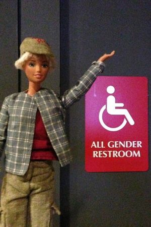 Faggotgirl Gets Busy in the Bathroom's poster