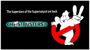 Ghostbusters II's poster
