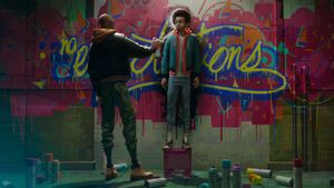 Spider-Man: Into the Spider-Verse's poster
