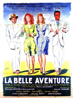 La belle aventure's poster