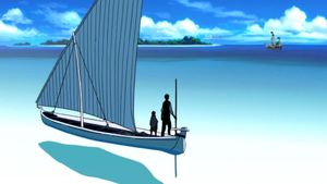 One Piece: Baron Omatsuri and the Secret Island's poster