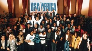 We Are the World's poster