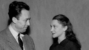 Maria Casarès and Albert Camus, you, my life's poster