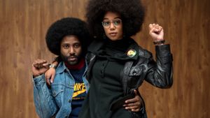 BlacKkKlansman's poster