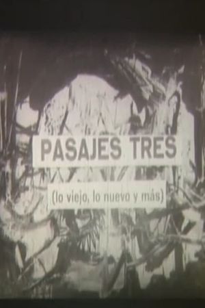 Pasajes tres's poster