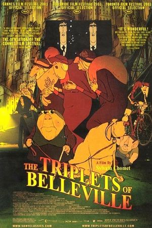 The Triplets of Belleville's poster