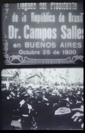 Trip of Dr. Campos Salles to Buenos Aires's poster