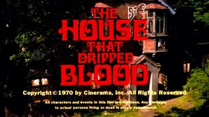The House That Dripped Blood's poster