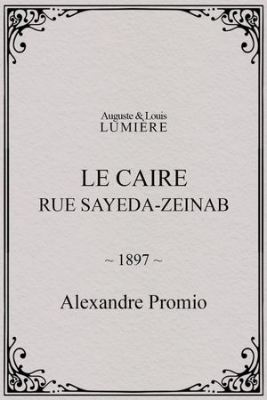 Le Caire, rue Sayeda-Zeinab's poster