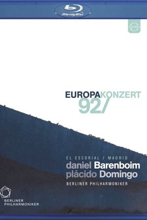 Europakonzert 1992 from Madrid's poster