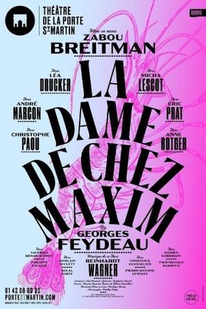 La Dame de chez Maxim's poster