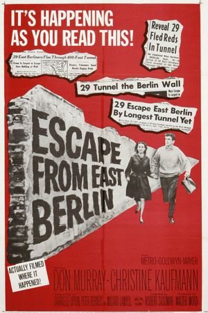 Escape from East Berlin's poster