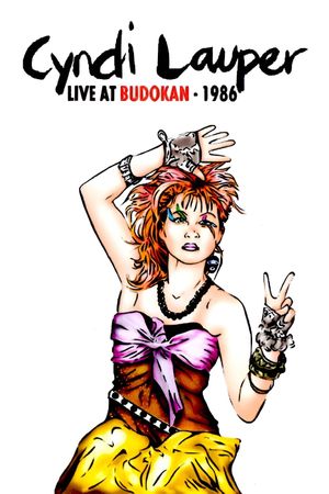 Cyndi Lauper in Budokan's poster